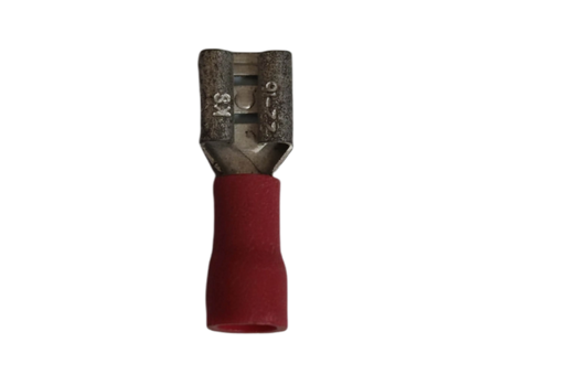 6mm insulated spade connector Type for secure electrical connections in circuit wiring