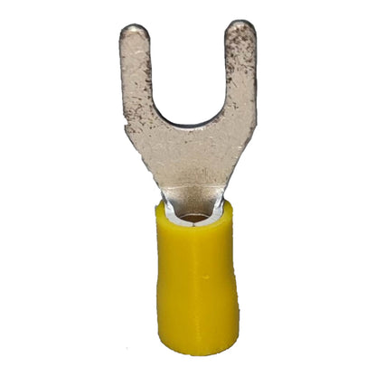 Local Terminal Lugs Y Type Yellow Insulation 5.5mm (5PCS + 5Pcs Free), Y Terminal Lugs, Y Terminal Lugs