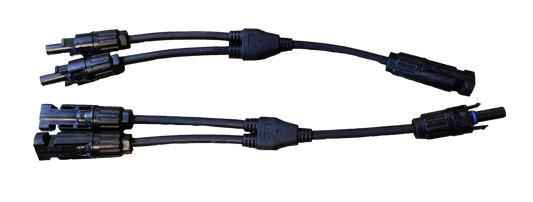 Grippes MC4 Connector 1x2 with Wire IP 67
