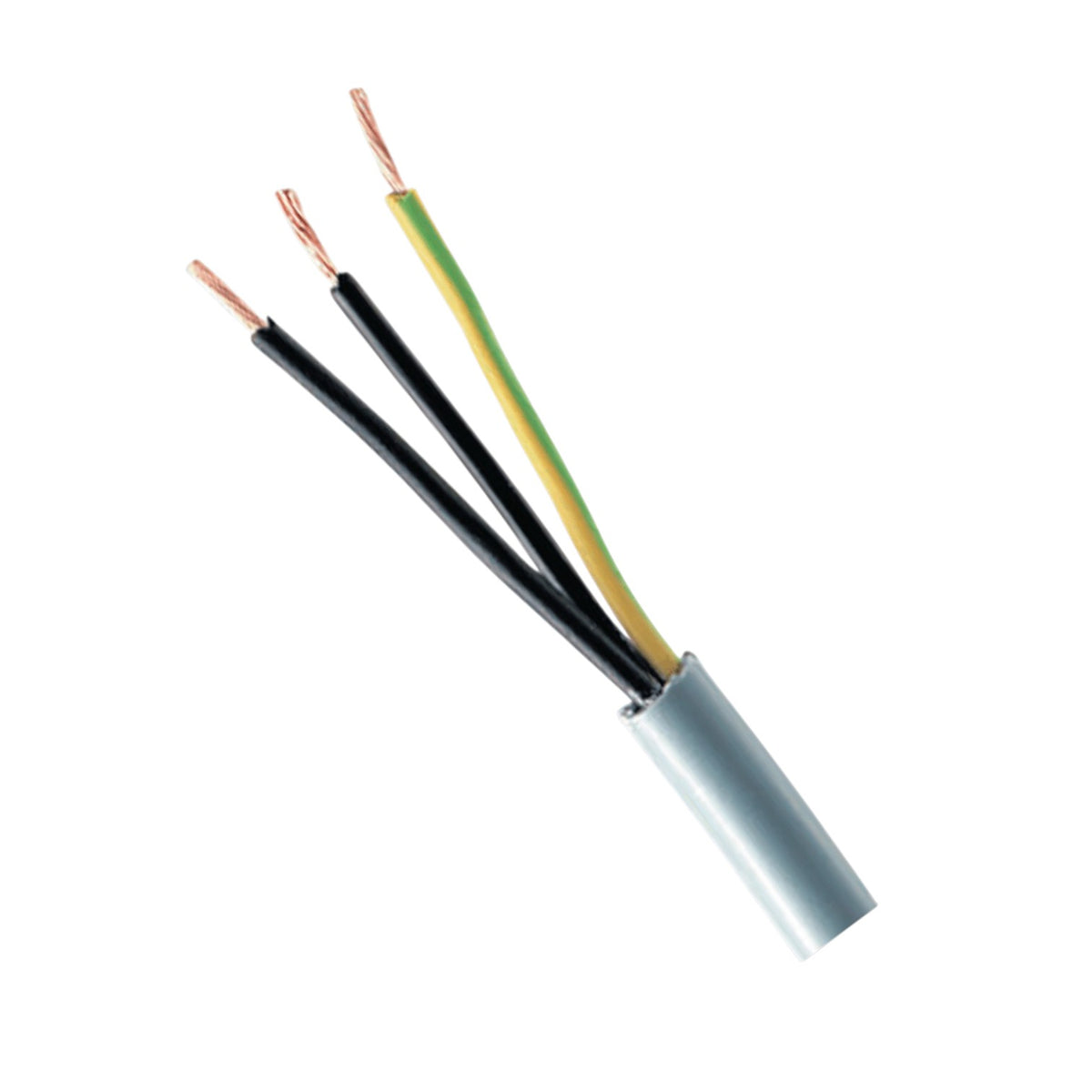 Helukabel Control Cable 1.0mm  AWG 18 Un-Shielded Available in  25, 18, 12, 7,  6,  5, 4, 3 and 2 Cores, in Different Lengths 300V AC / 500V AC Oil Resistant, Flame Retardant VDE 0482-332-1-2 IEC 60332-1-2, Class 5
