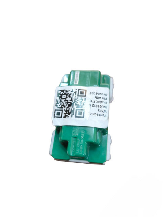 Panasonic Duplex Flat Pin Outlet with Ground 15A 220V 10pcs WEG1512-5