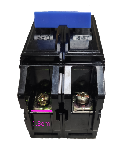 Koten 20A 2 Pole 10KAIC 220V Circuit Breaker Bolt-on