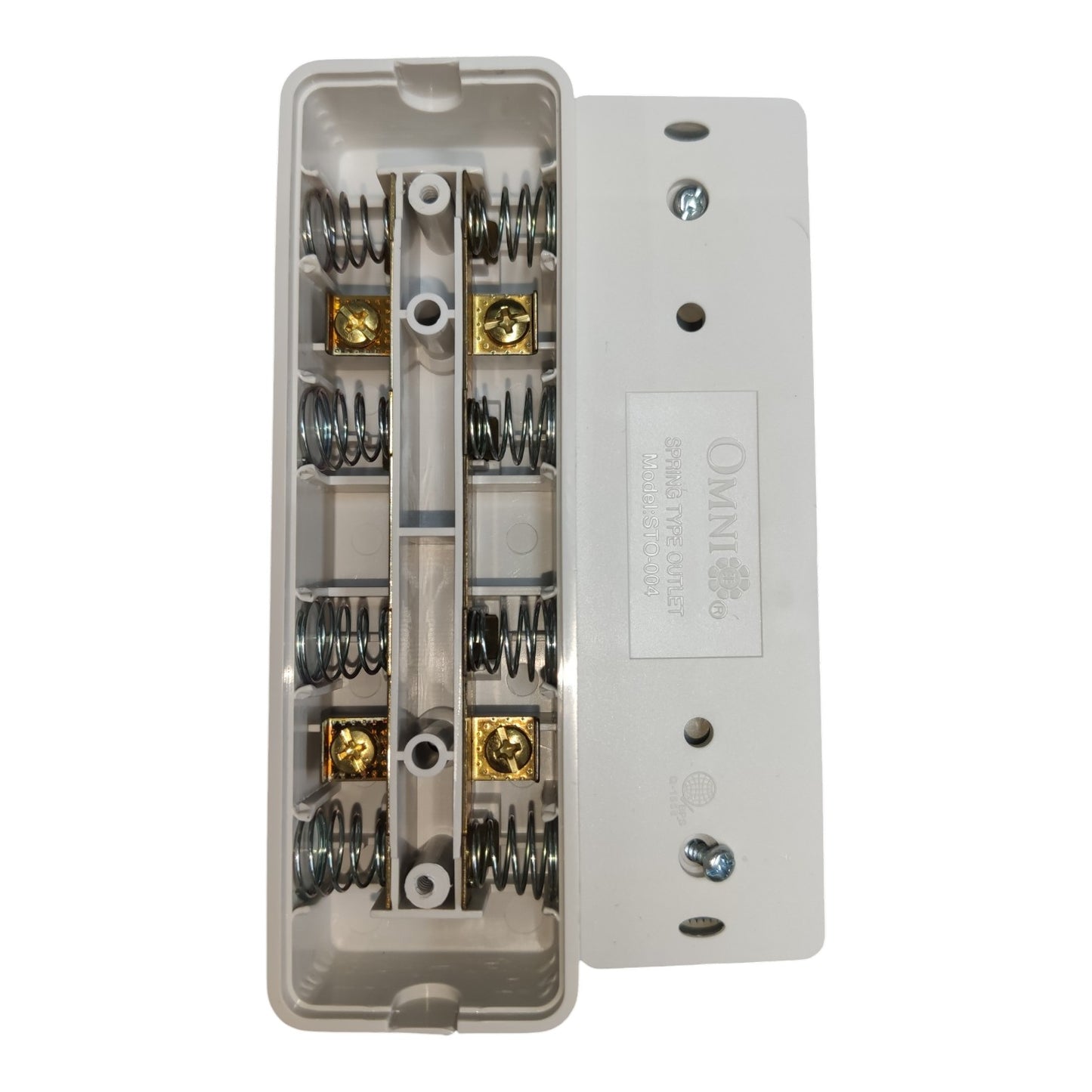 Omni  4 Gang Extension Outlet  Surface Type Outlet  STO-004