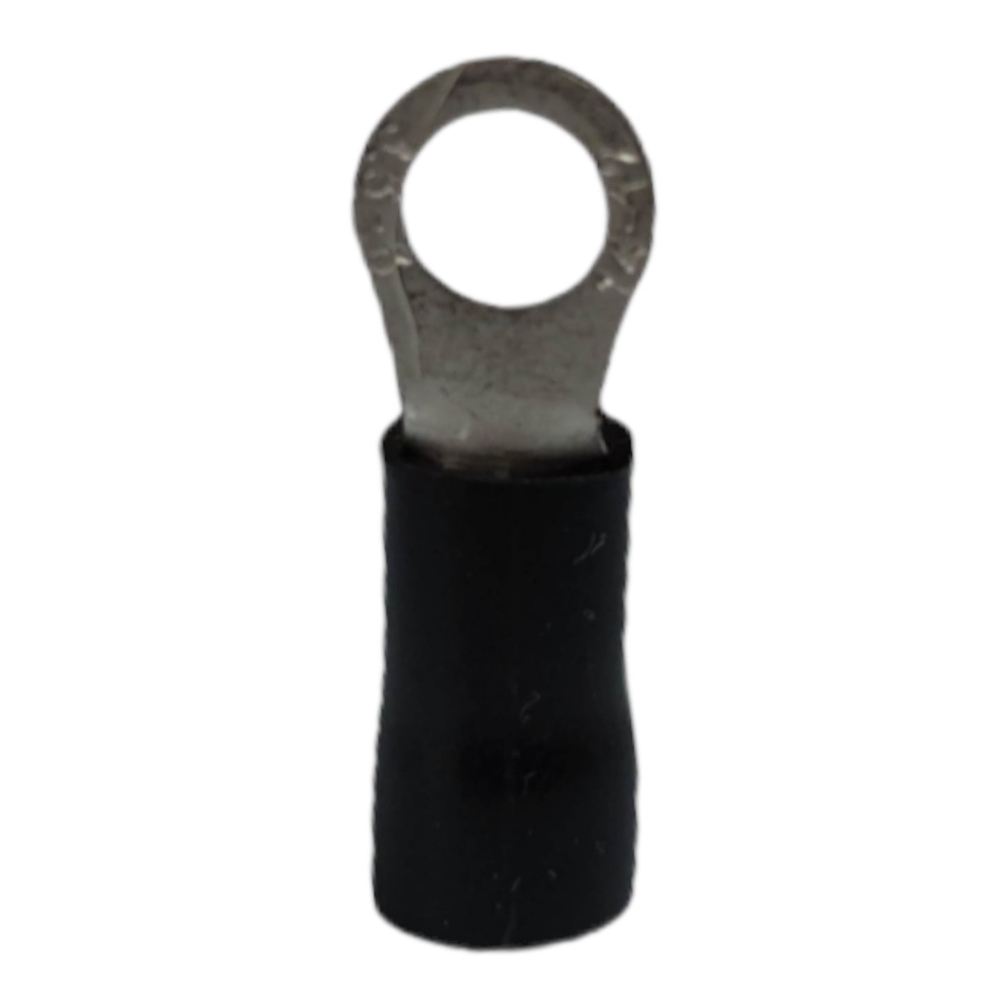 Local Terminal Lugs Ring Type Black Insulation 3.5mm (5Pcs + 5Pcs Free) , Ring Terminal Lugs,  Round Terminal Lugs