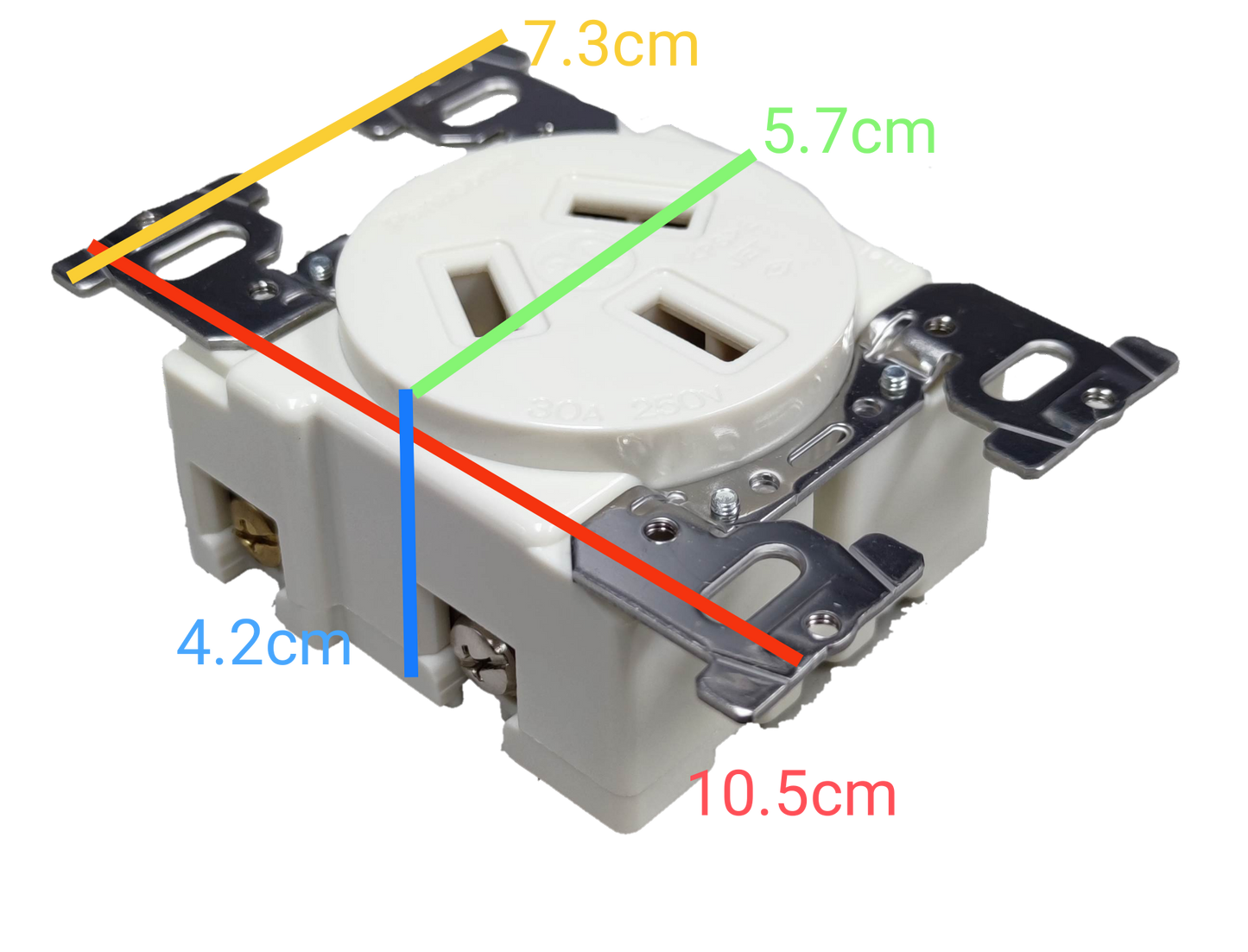 Panasonic Range Outlet 30A 220V WF1330B/K / WNF6255W