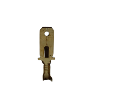 7mm spade Male and Female connector made of gold-plated electrical circuitry for reliable connections