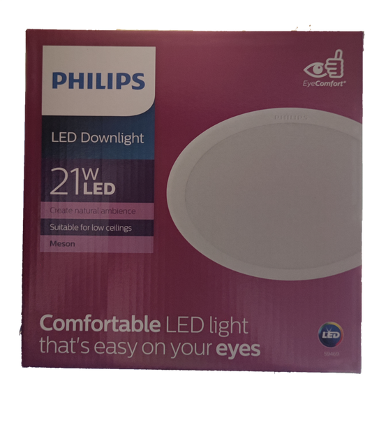 Philips LED Downlight 21W Warm White 220V (7.4") 59469 Meson 3000K
