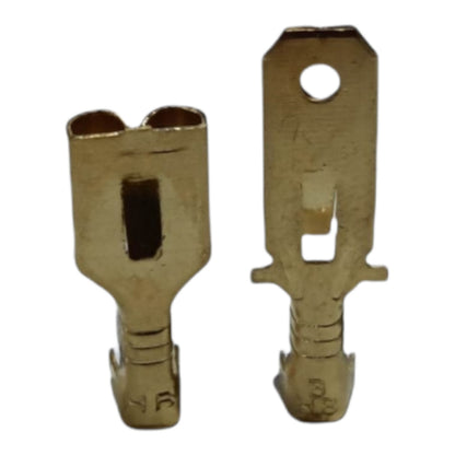Terminal Lugs Connector Type for 3.5mm Wire 7mm Head Male and Female, Spade Connector 7mm Male and Female, Terminal Spade Connector, Spade Terminal