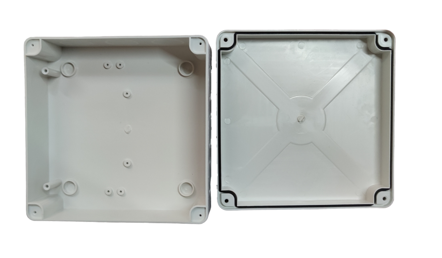 Grippes 200 x 200 x 80 N Type Utility Box, 200x200x80 PVC Box, 200x200x80 Junction Box ,200x200x80 Box type