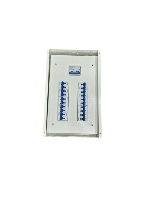 Panel Board 125A 2pole Main Chint Miniature Circuit Breaker with 10 Branches 2 Pole Panasonic