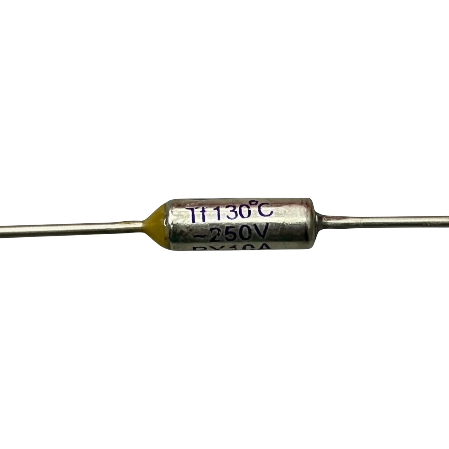 Thermal Fuse 130 Degrees Celsius 3A 250V TF130C2A
