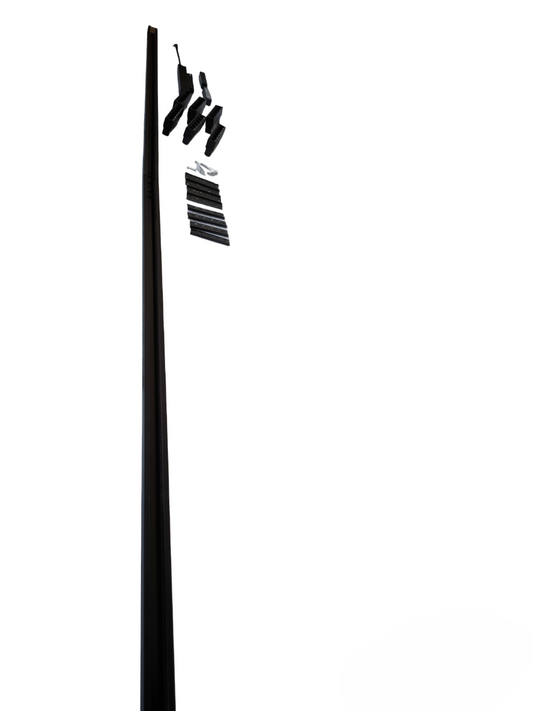 ILLUMIQ TERRA Magnetic Track Light 2 Meters 50mm with 6 pcs 6W Grille Track Light Daylight 6500K and Power Supply 100W 220V