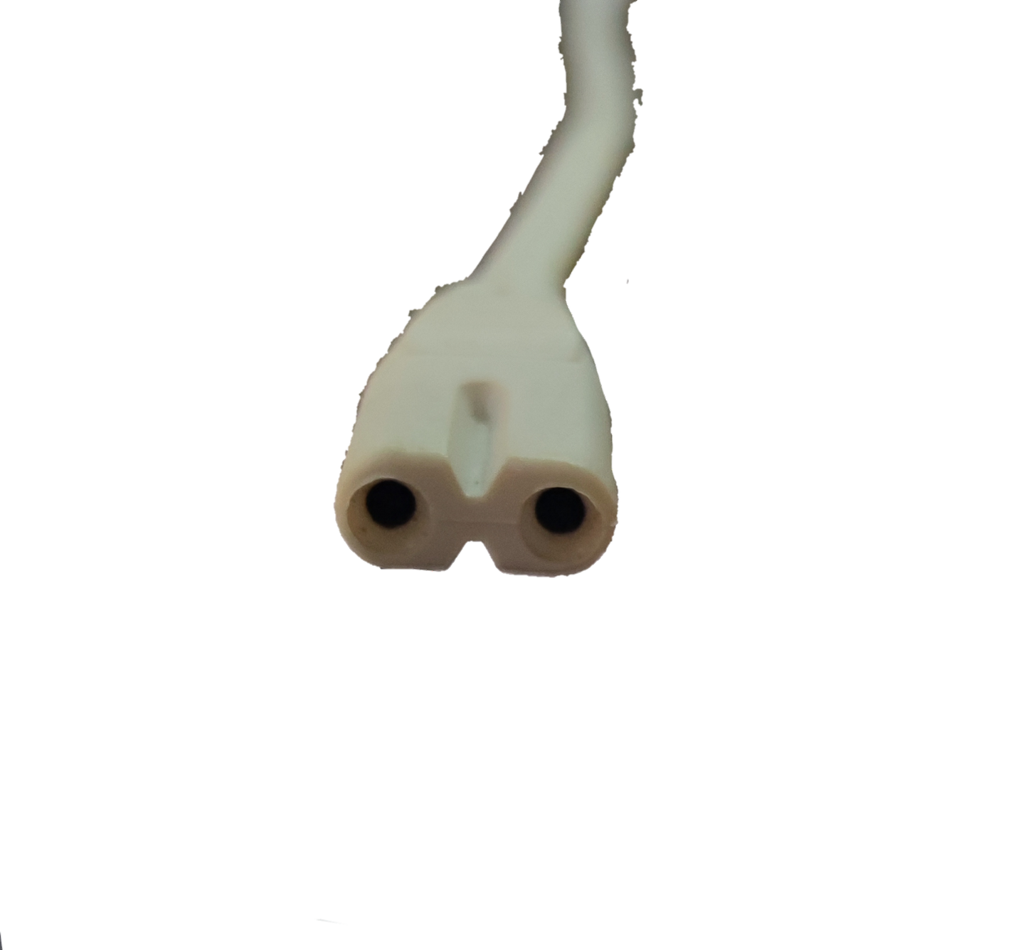 Local T-5 AC Cord Connector End to End (2Pins) Double Insulation 25cm, T5