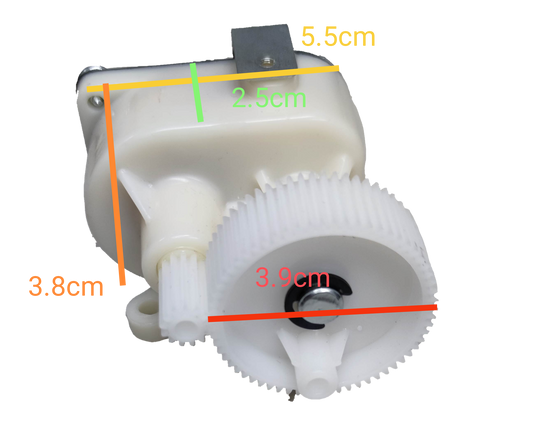 Electric Fan Gear Box Generic Type