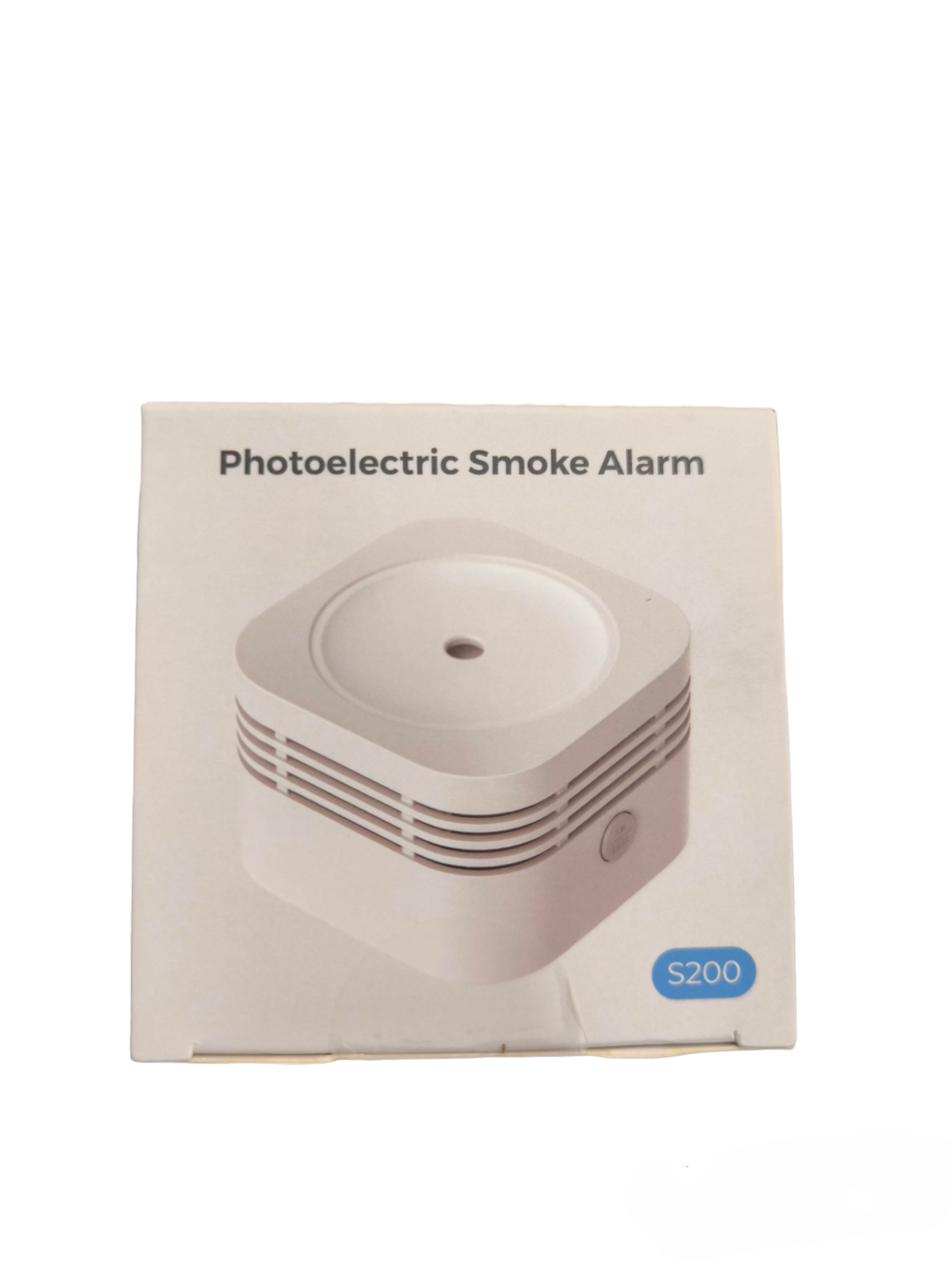 Photo Electric Smoke Alarm Square Design with Battery Non Replaceable ( Aegislink)