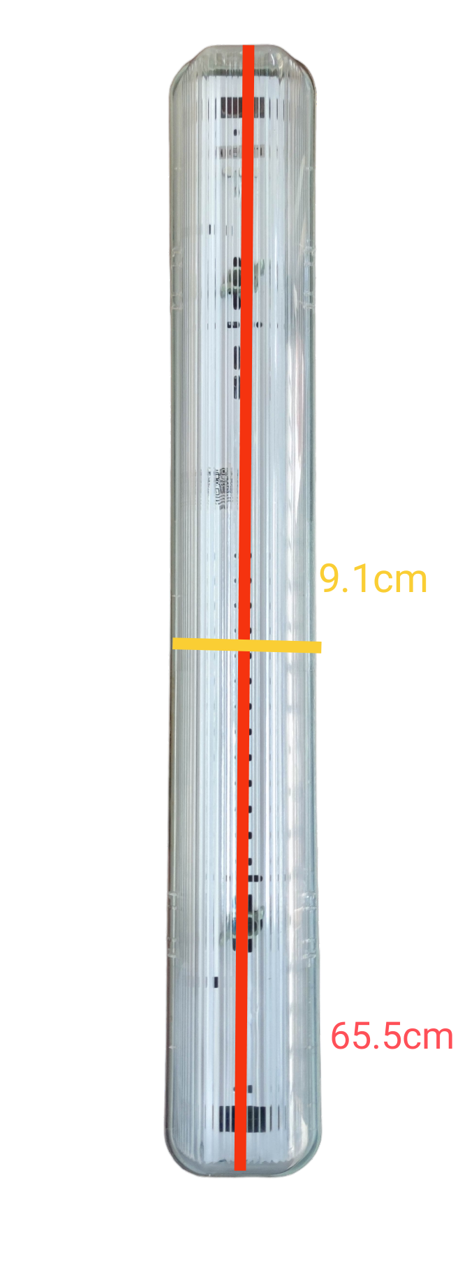 Philips Opple 8W LED weatherproof fluorescent light in a durable casing for outdoor use
