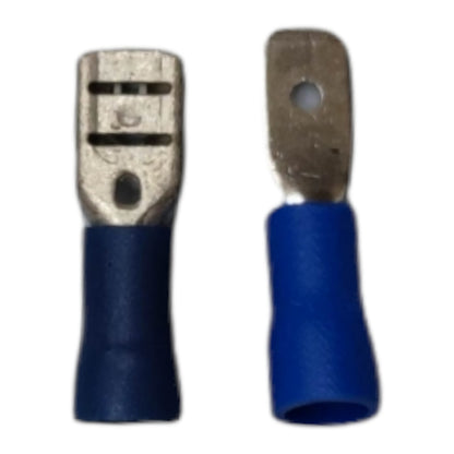 Local Terminal Lugs Connector Type for 3.5mm Wire 6mm with Insulation Head Male and Female, Spade Connector 6mm Male and Female, Terminal Spade Connector, Spade Terminal