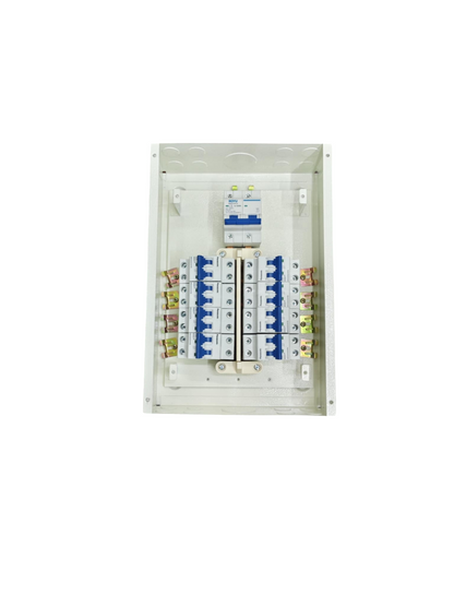 Panel Board 125A 2P Main Royu Miniature Circuit Breaker 2Pole 8 Branches Panasonic
