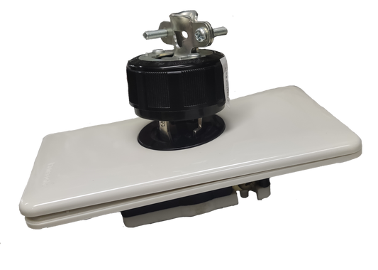 Panasonic 15A Twist Lock Outlet with Plug and Plate 2P+E (3P) 125V (ML-1) WF2315 and WF6315 and WNF6253W-8, Twistlock Outlet with Plug and Plate Cover 15A 2P+E