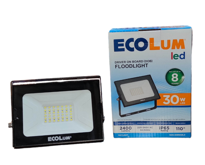 Ecolum 30W LED Flood Light 220V Daylight 6500K CFL3030DL