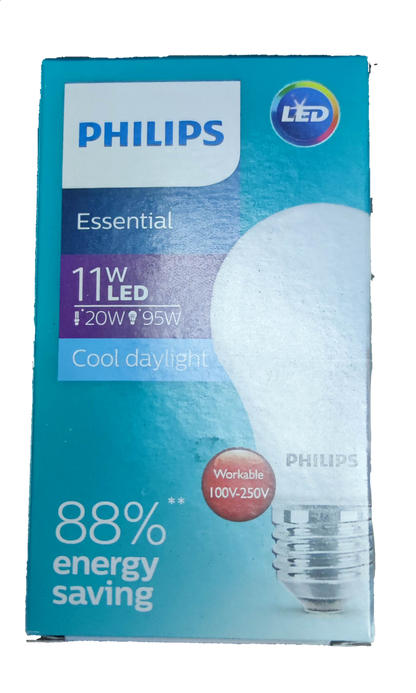 Philips 11W LED Bulb E27 220V 6500K Daylight