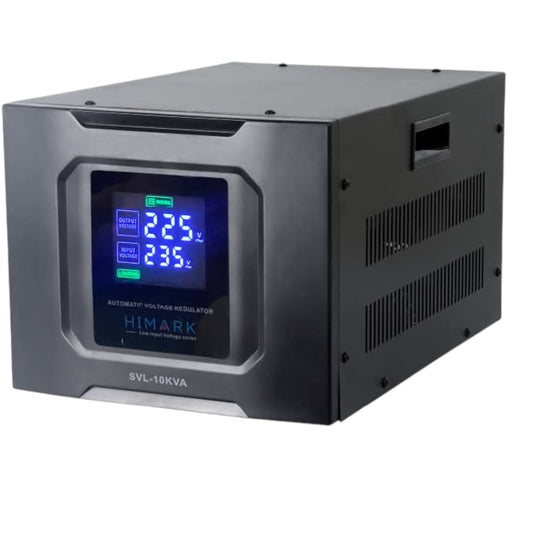 Himark 10000W AVR Low Input Voltage Series ( Pure Black) 90V-240V Input 220V and 110V Output SVL-10000 VA SL