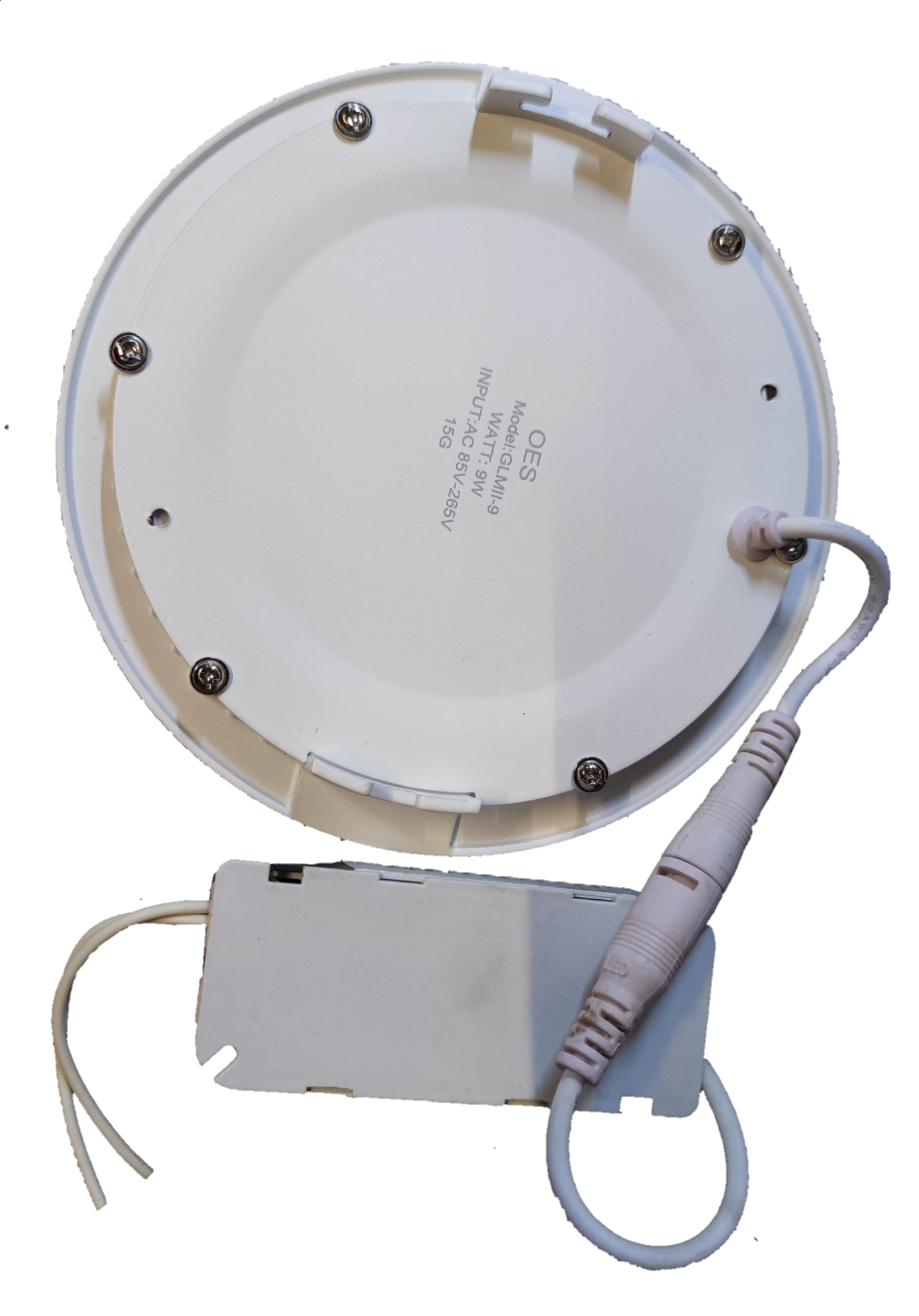 OES 9W LED downlight slim daylight 6500K 220V with a sleek design for modern lighting solutions