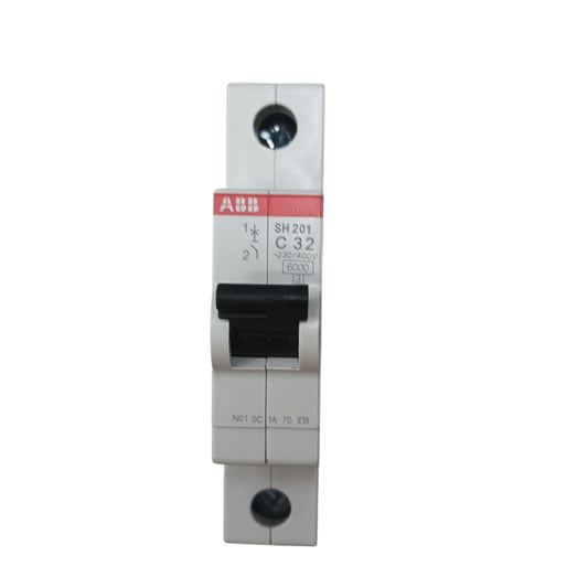 ABB 32A 1 Pole Miniature Circuit Breaker MCB 6KAIC 220V SH201-C32