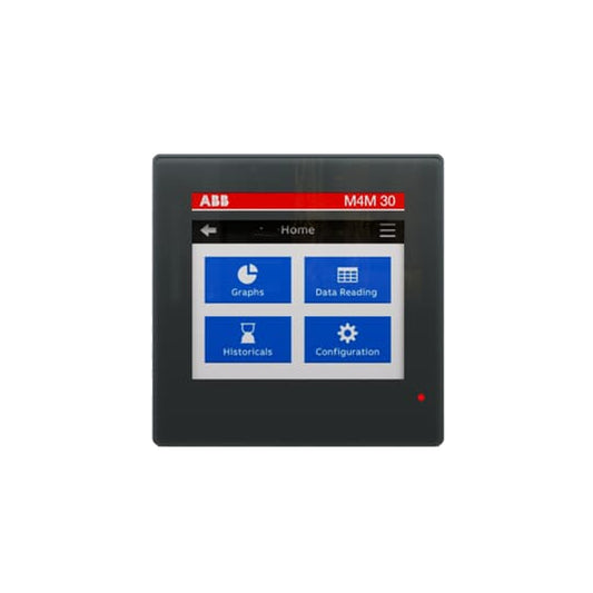 ABB M4M 30 Network Analyzer 4I/O 96x96mm panel power meter