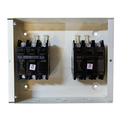 ABB MTS 100A 3P Manual Transfer Switch GE TQC Breaker