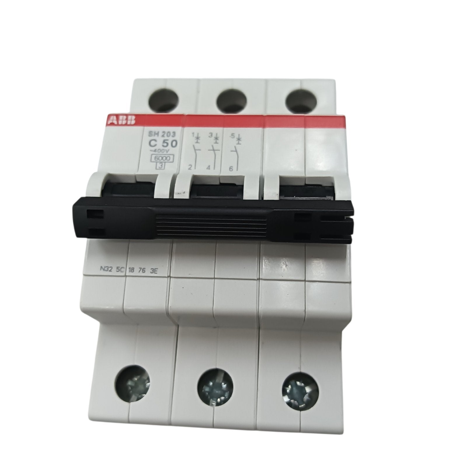 ABB Miniature Circuit Breaker 50A 3 Pole  MCB 10 Kaic 220V SH203-C50