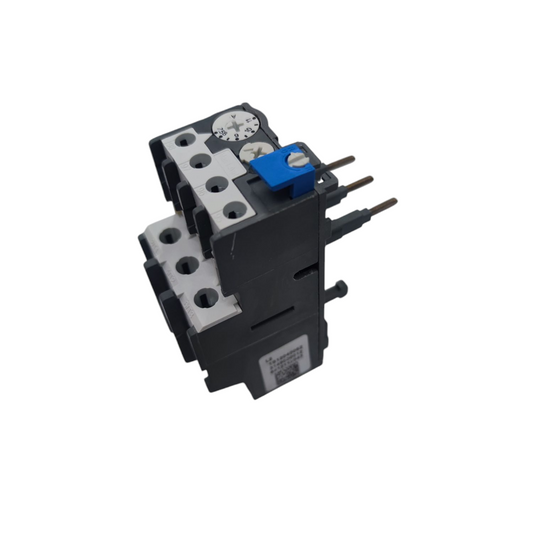 ABB Thermal Overload Relay 7.5-11A black gray DIN rail mount relay with adjustment dial and three terminals