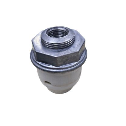 AMCO Porcelain E27 Socket with Bracket 1/2 Conduit Thread