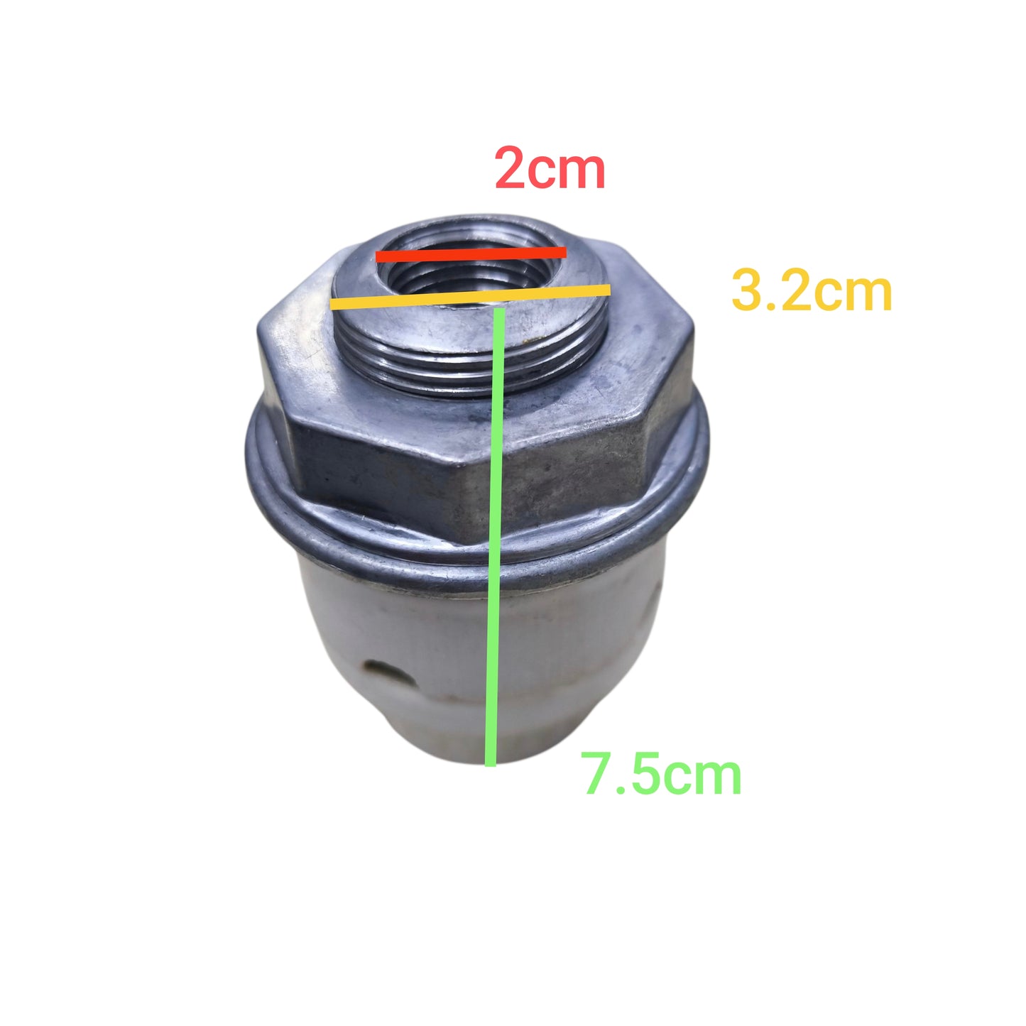 AMCO Porcelain E27 Socket with Bracket 1/2 Conduit Thread