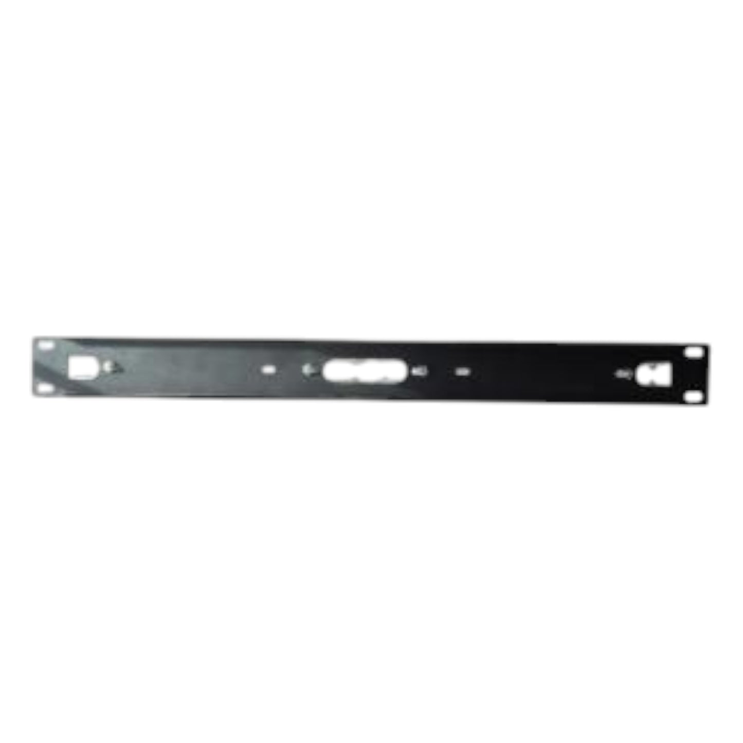Black metal bracket on a white background AMP 50 Pairs Terminal Block for Telecom 110 Style IDC Electx Electrical Supply