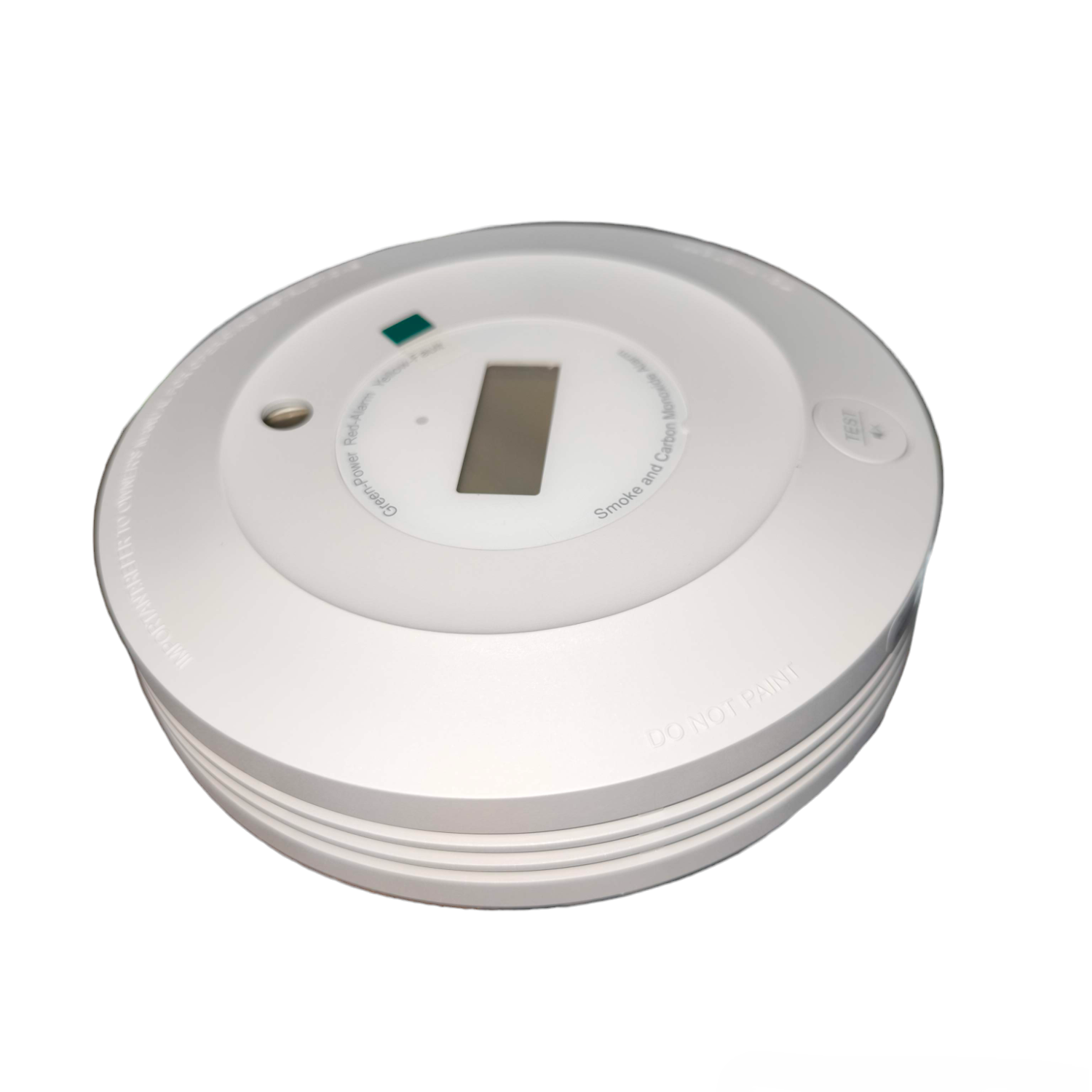 Aegislink Smoke Alarm with Carbon Monoxide detector in white for home safety