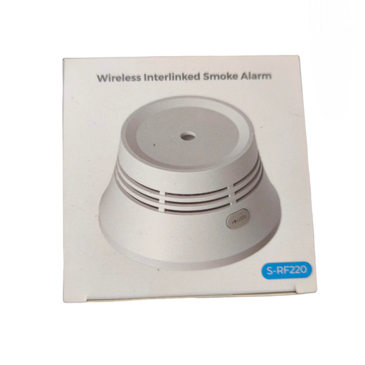Aegislink Wireless Interlinked Smoke Alarm with Battery CR123A S-RF220 Compatible with TuyaSmart App Smoke Detector Electx Electrical Supply