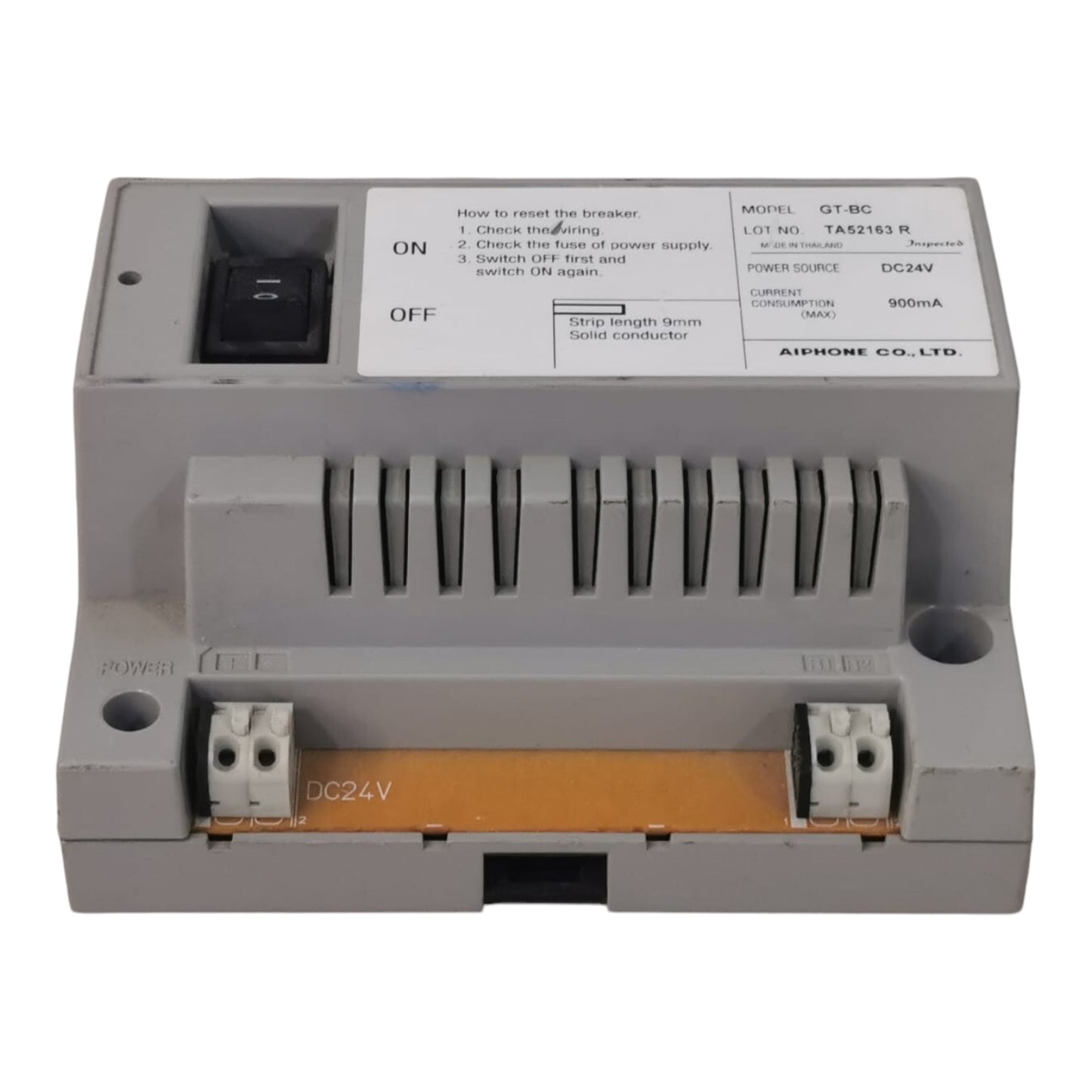 An industrial electronic module, model GT 8C by AIPHONE CO., LTD.