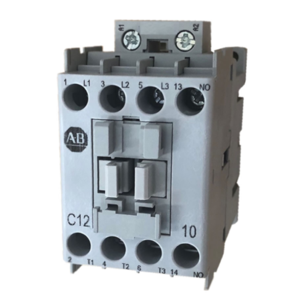 Allen Bradley 100-C12L10 3pole contactor 12 AMPS  208-240V AC coil