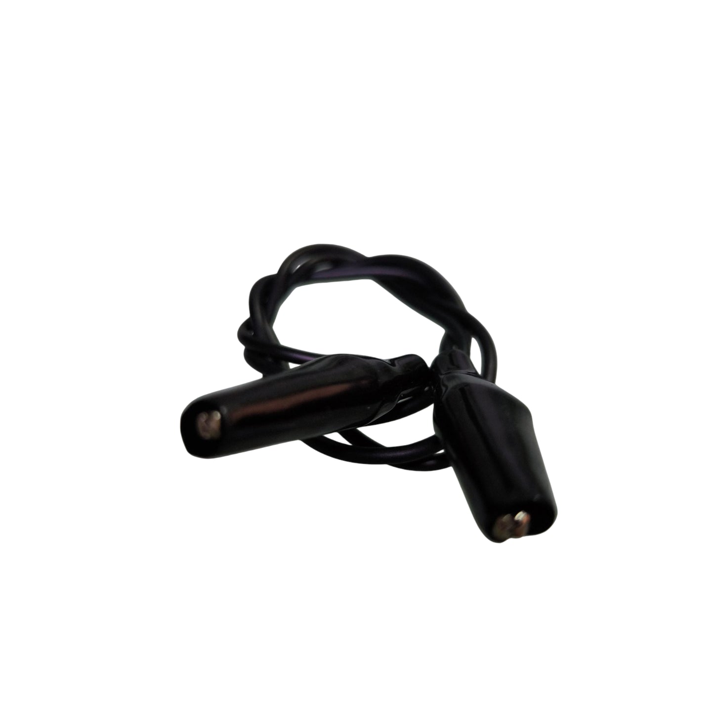 Alligator Clip with 0.25mm AWG 26 Wire 0.5Meter Available in Black and White