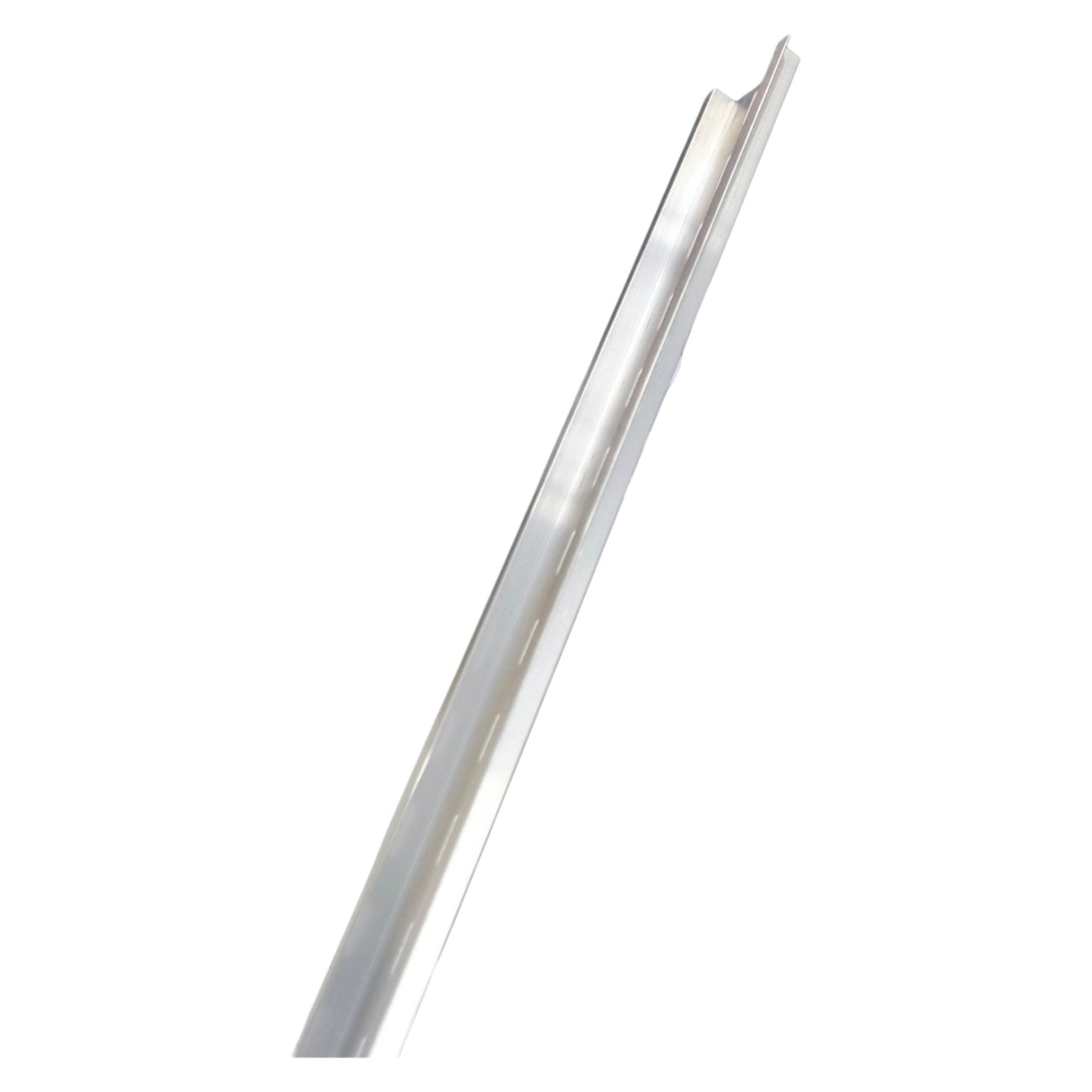 Metallic sword on a white background