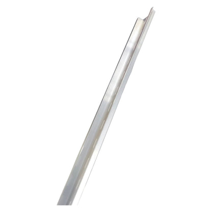 Metallic sword on a white background