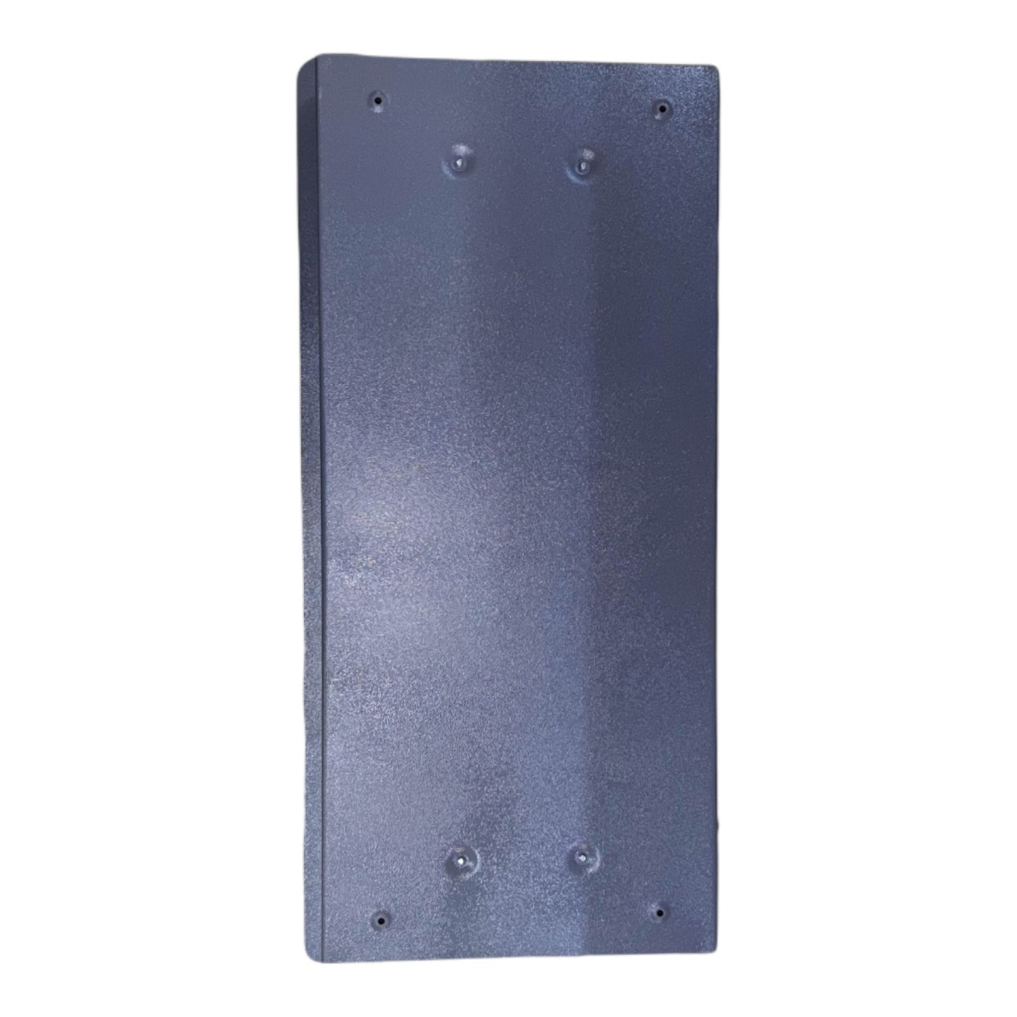 Rectangular metallic object with rounded corners on a white background America 11X11 Panel Board 20 Branches Distribution Panel for 2 Pole Plug-In Circuit Breaker Side Mounted Main Flush Mounted Base Electx Electrical Supply