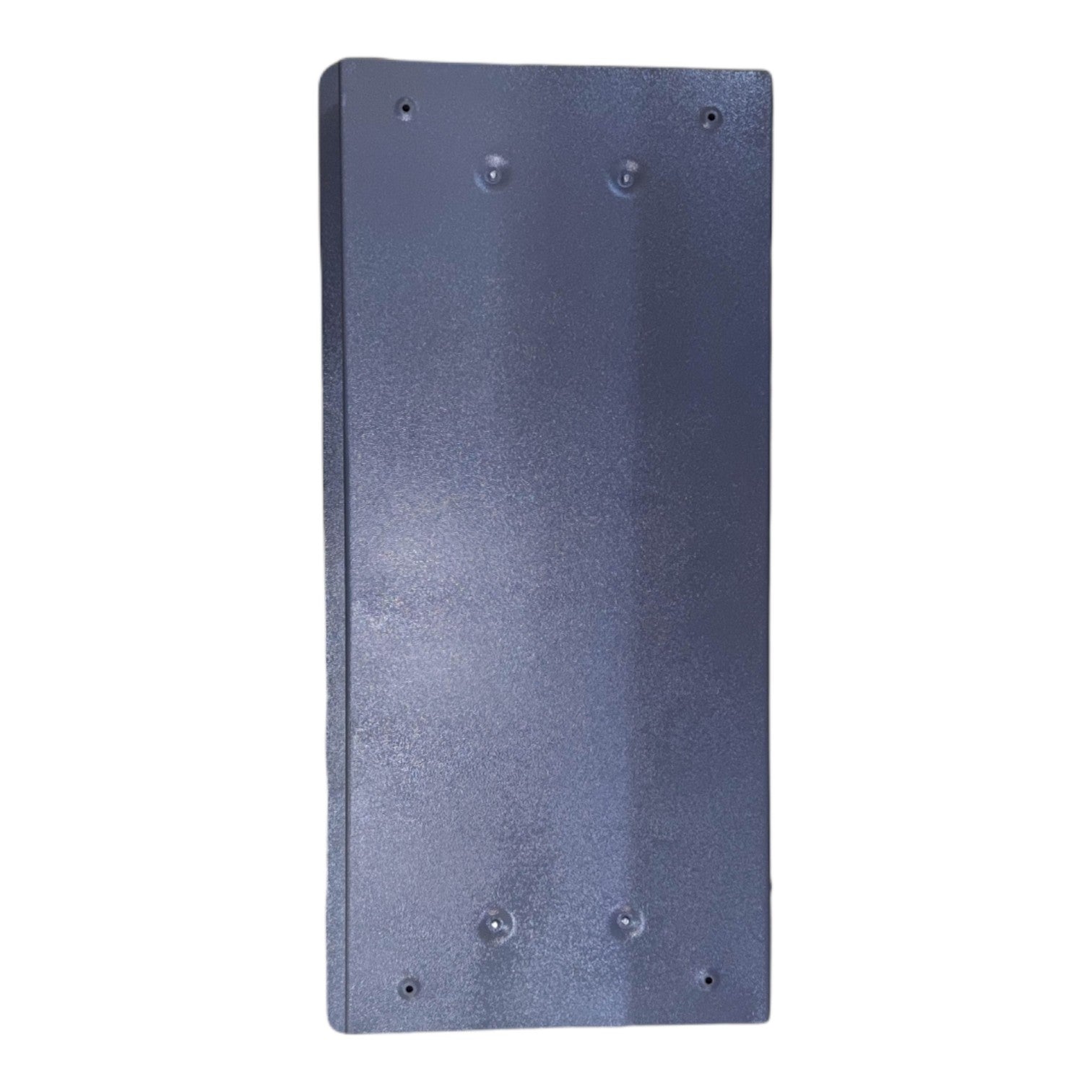 Rectangular metallic object with rounded corners on a white background America 11X11 Panel Board 20 Branches Distribution Panel for 2 Pole Plug-In Circuit Breaker Side Mounted Main Flush Mounted Base Electx Electrical Supply
