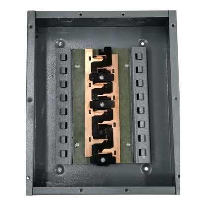 America 4X4 Panel Board 8 Holes 2 Pole for Plug In Circuit Breaker 6 Branches For TQL Distribution Panel AMPB4X4 I Electx Electrical Supply