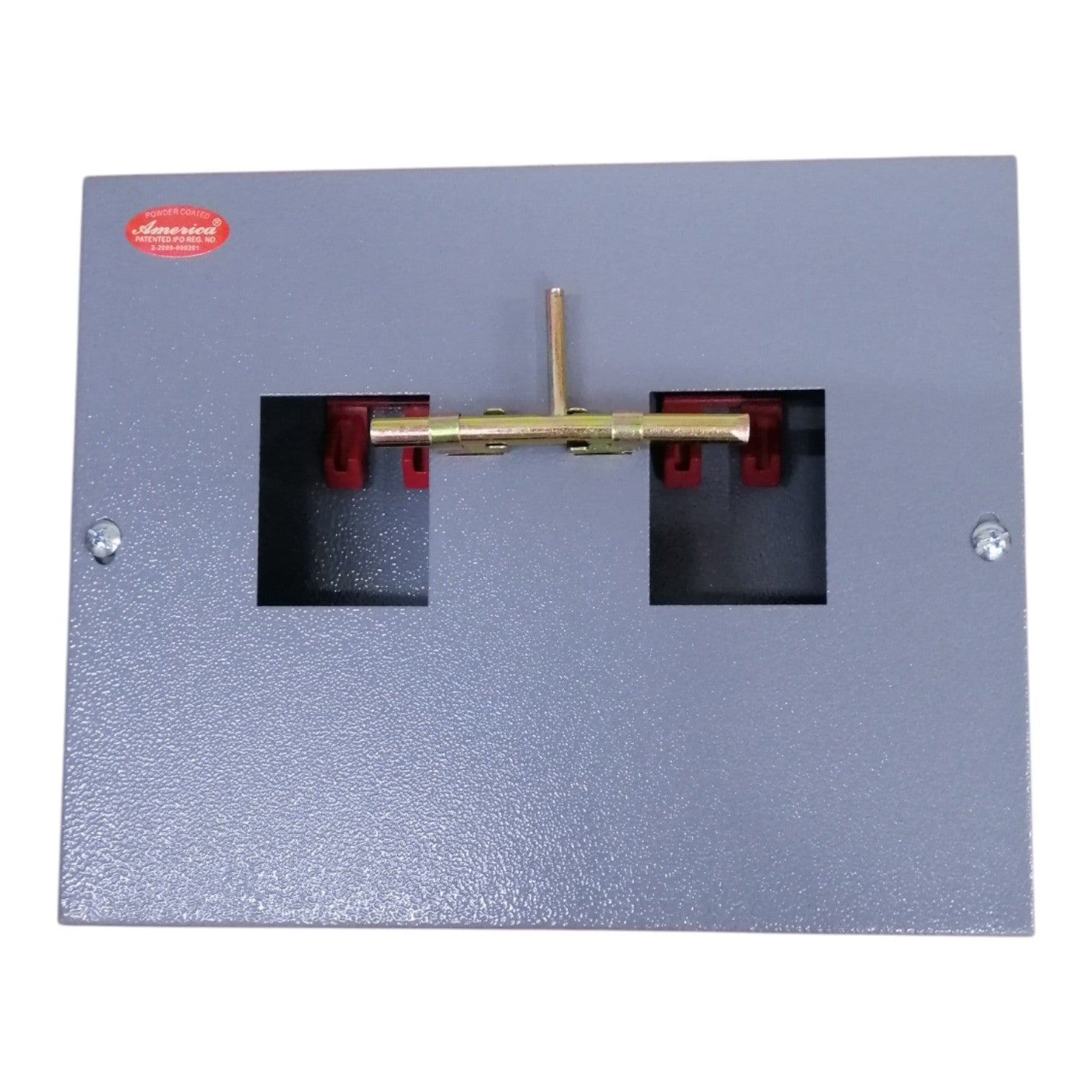 America Powder Coated MTS Panel Board Enclosure Box for 2-Pole Bolt-On Circuit Breakers
