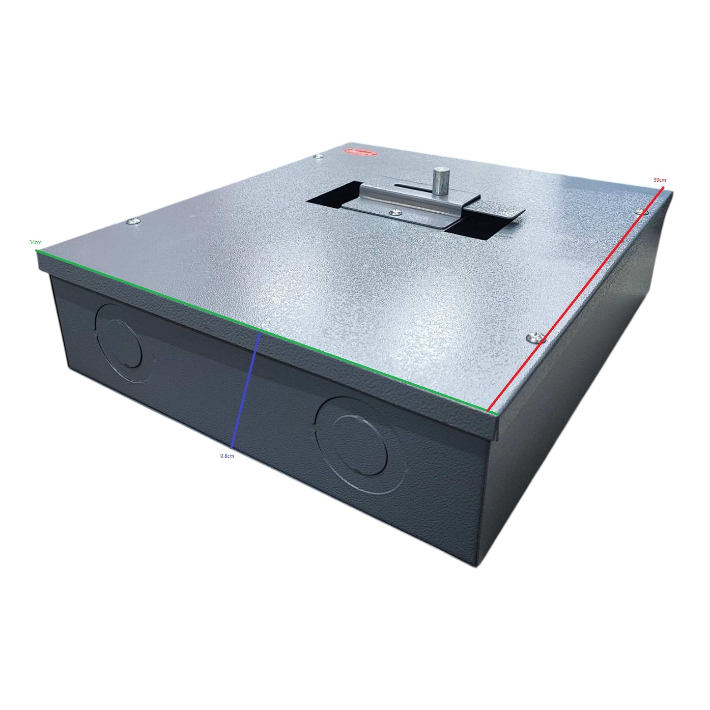 America Powder Coated MTS Panel Board Enclosure Box for GE TQD 2P and 3P Circuit Breakers