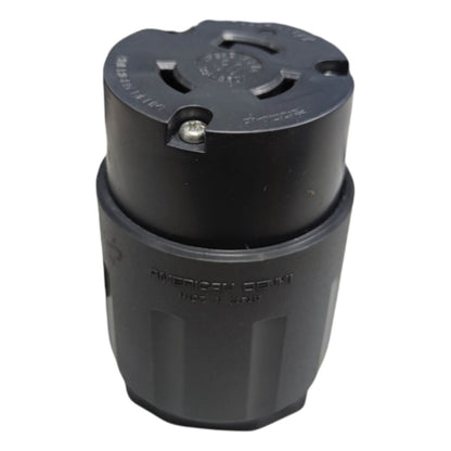 American Denki Twist Lock 30A 250V 2P+E (3P) Twistlock Outlet Cord Connector Twist to Lock Electx Electrical Supply