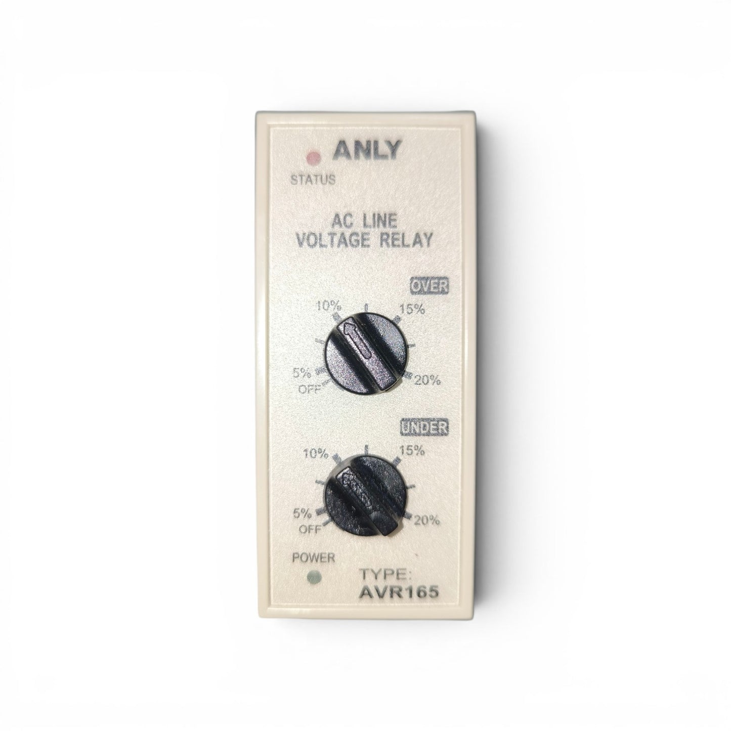 ANLY AC line voltage relay on a white background