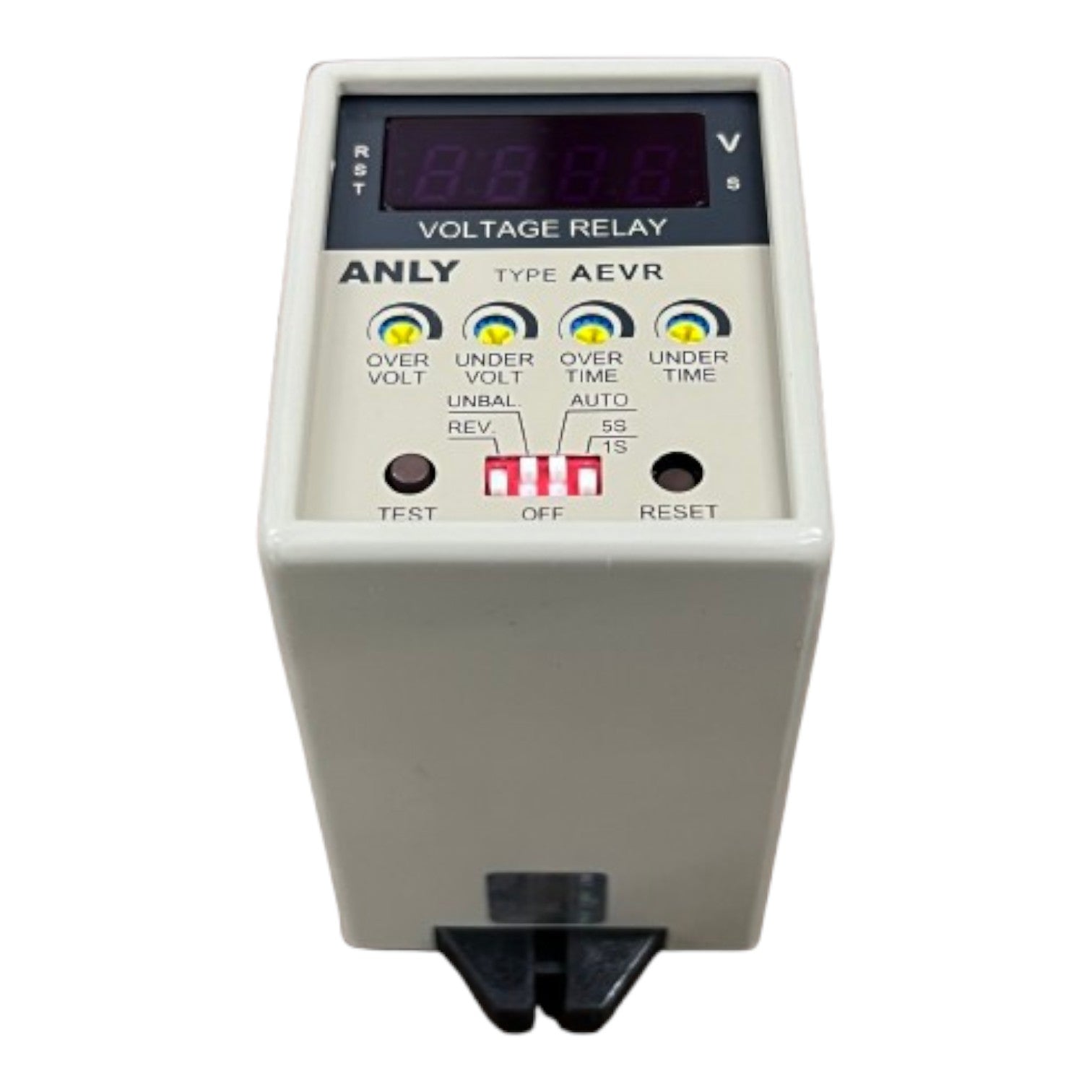 Anly Digital 3 Phase Voltage Relay 160-300V AC and DC 100VAC-240V AEVR-NL Electx ELectrical Supply